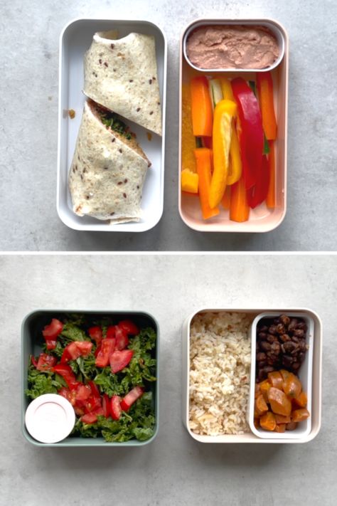 Vegan Bento Box Ideas, Lunch Ideas School, Vegan Bento, Bento Box Lunch Ideas, Box Lunch Ideas, Vegan Lunch Box, Chickpea Burger, Cold Lunches, Food Mood