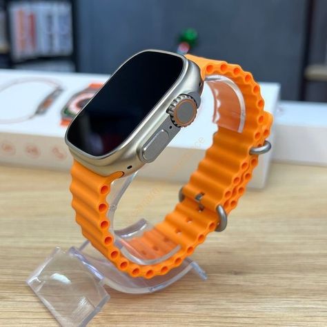 Ultra Watch, Apple Smart Watch, Ultra Smart Watch, Mobile Watch, Apple Watch Design, Apple Watch Fashion, Smart Watch Apple, Watch Smart, Iphone Watch