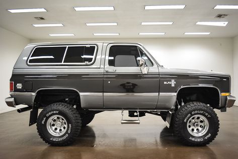 1987 Chevrolet K-5 Blazer | Classic Car Liquidators in Sherman, TX K5 Blazer For Sale, Chevy Blazer K5, Chevy Suv, Trucks Chevy, Custom Chevy Trucks, K5 Blazer, Lifted Chevy, Lifted Chevy Trucks, Chevy Pickup Trucks