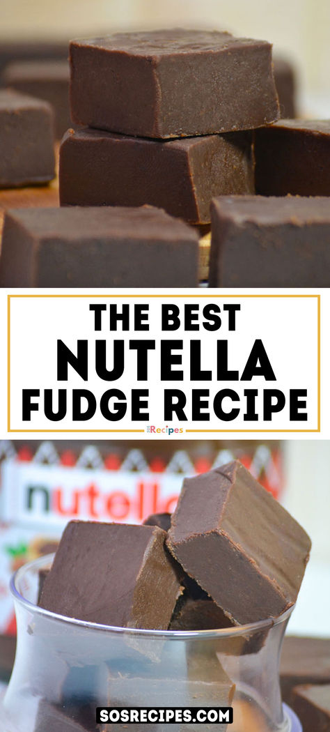 Once you try this Nutella Fudge recipe, you’ll never be able to go back. There’s nothing not to love about this snack, it’s soft, gooey, and full of chocolate greatness. With also only 3 ingredients, how more heavenly can it possibly get? #NutellaFudge #EasyRecipes #ChocolateLovers #DessertIdeas #SweetTreats #HomemadeFudge #Yummy #QuickDesserts #Foodie #TreatYourself Nutella Fudge 2 Ingredient, Nutella Fudge Recipe, Easy Nutella Dessert Recipes, Nutella Dessert Recipe, Easy Fudge Recipe 3 Ingredients, Nutella Desserts Easy, Nutella Icing, Nutella Dessert Recipes, Nutella Fudge