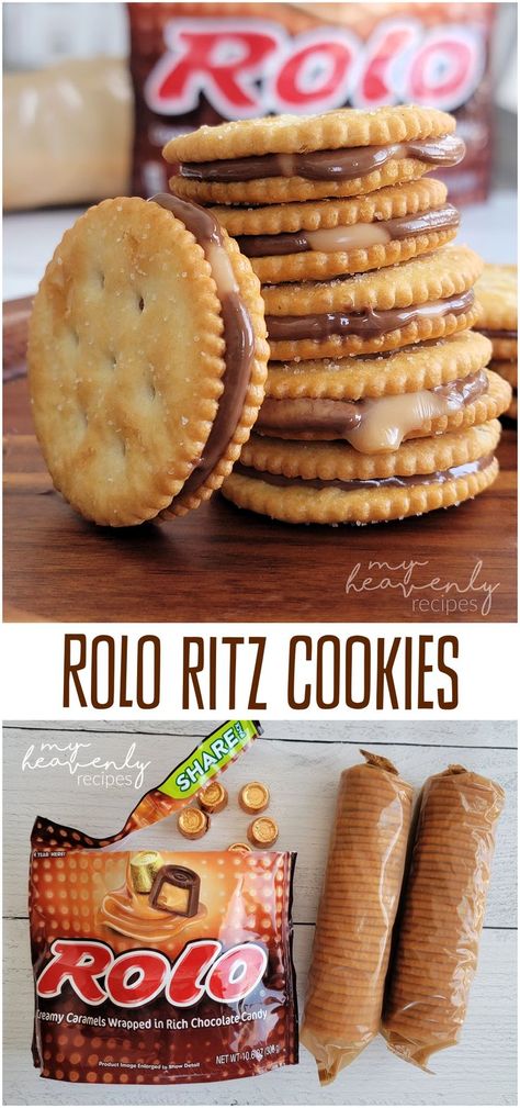 Ritz Cracker Chocolate Peanut Butter Cookies, Chocolate Peanutbutter Ritz Cookies, Rolo Ritz Peanut Butter Cookies, Ritz Crackers And Reese Cups, Roll Twix Bites, Rolo Ritz Cracker Dessert, Rollo Ritz Cookies, Ritz Crackers And Rolo Candy, Ritz Crackers And Rolls