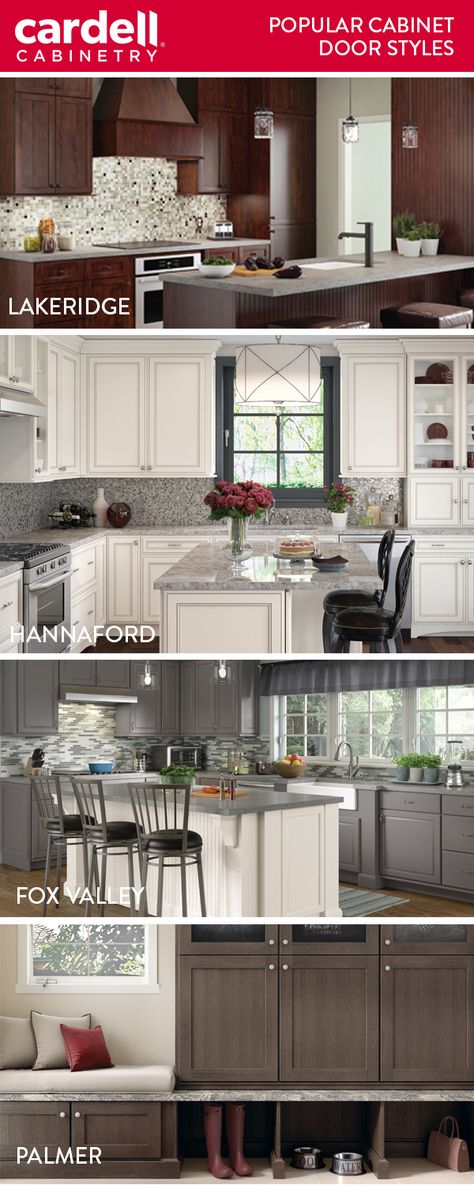 These cabinet door styles are our popular styles. From bathroom vanities to kitchen islands they are trend-forward choices when planning your design with Cardell® cabinetry from Menards. Cardell Kitchen Cabinets, Cardell Concepts Cabinets, Menards Kitchen Cabinets, Menards Kitchen, Kitchen Cabinets Design, Kitchen Cabinets For Sale, Cabinets Design, Cabinet Door Styles, Kitchen Cabinet Door