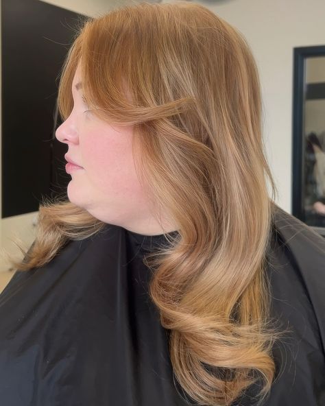 strawberry blonde today 🍓 i’m in love - - - #utahhair #slchair #hairstylist #slchairstylist #utahhairstylist #hair #redhair #strawberryblonde #blowout Strawberry Blonde, Red Hair, Hair Stylist, In Love, Blonde, Hair, Quick Saves