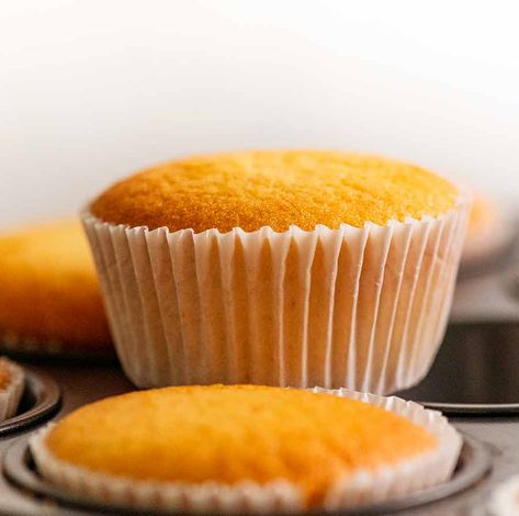 Basic Cupcake Recipe, Easy Vanilla Cupcakes, Moist Vanilla Cupcakes, Vanilla Muffins, Moist Cupcakes, Cupcake Decorating Tips, Recipetin Eats, Sponge Cake Recipes, Vanilla Cake Recipe