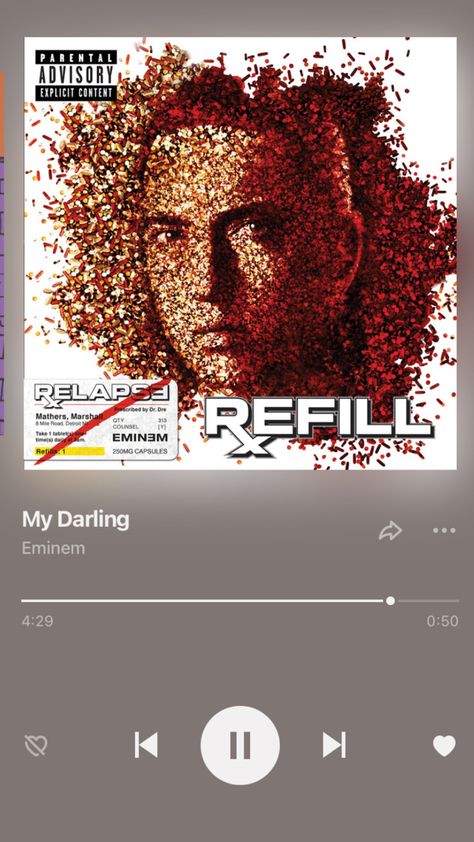 Eminem music find song Spotify Eminem My Darling, Eminem Slim Shady, Slim Shady, My Darling, Parental Advisory Explicit Content, Music Playlist, Eminem, Songs, Music