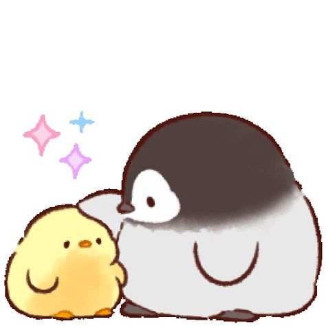 Cute Duck Drawings, Cute Duck Drawing, Drawing Group, Penguin Drawing, Chat Kawaii, Cute Potato, Baby Duck, Doodle Design, Cat Doodle