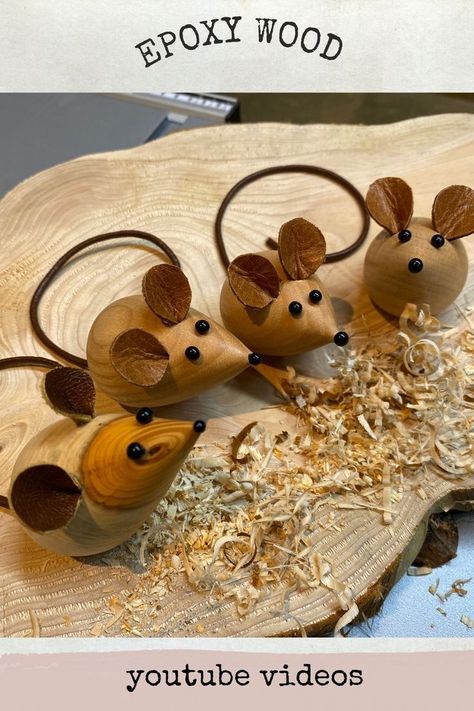 #woodturningproject
#woodenmouse
#projectthatsells
#projectsthatsell
#bestgiftidea
#woodentoys
#woodturning
#woodturningtoys
#woodturningideas
#cuteanimals Woodturning Ideas For Beginners, Wooden Mice Crafts, Wooden Turning Ideas, Woodturned Animals, Wood Projects For Gifts, Small Ceramics, Woodturning Ideas, Woodturning Projects, Woodturning Art