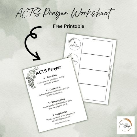 Use this ACTS of prayer example for a better prayer experience. It's a simple guide to talking with God through this ACTS prayer example. Acts Prayer Model Printable, Suffering Bible Verses, Acts Prayer, Childrens Bible Study, Good Scriptures, Prayer For Parents, Prayer Stations, Types Of Prayer, Comforting Bible Verses