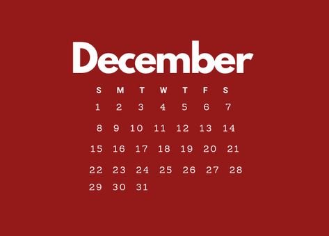 December 2024 Calendar Widget, Calendar December 2024, December 2024 Calendar, December Calendar 2024, Red Calendar, Phone Organisation, Washi Tape Journal, Calendar Widget, December Calendar