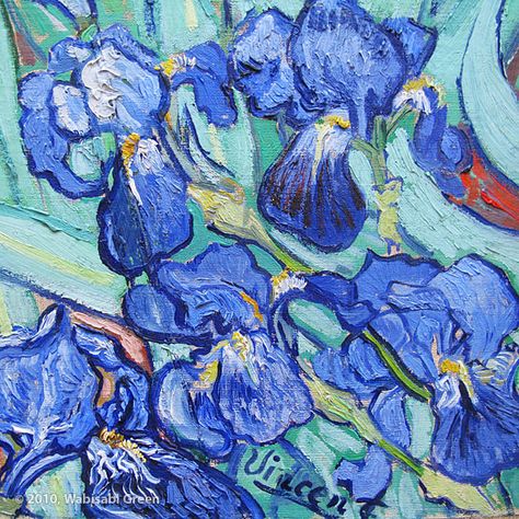 Painting - Irises by Vincent Van Gogh Artist Van Gogh, Vincent Willem Van Gogh, Van Gogh Irises, Vincent Van Gogh Art, Arte Van Gogh, Georges Seurat, Texas Artist, Art Van, Van Gogh Paintings