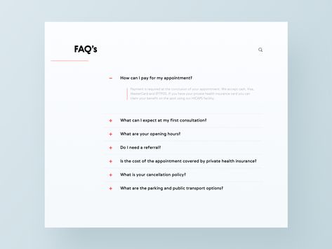 Q And A Design Layout, Faq Design Layout Ideas, Q&a Design Layout, Faq Page Design, Q & A Design, Faq Design, Elena Perminova, Ui Website, Ui Design Website