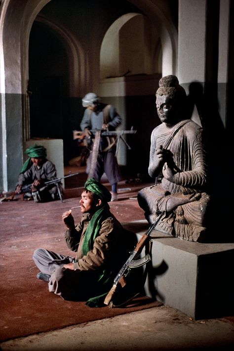 Afghanistan Culture, Steve Mccurry, Funny Feeling, Buddhist Art, Ancient Artifacts, Hidden Treasures, Photojournalism, National Museum, Historical Photos