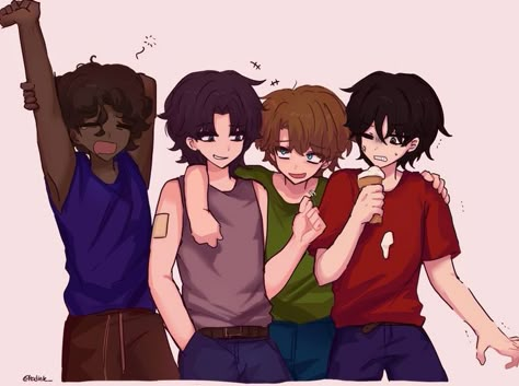 Four Tormentors Fanart, Micheal Afton And His Friends, 4 Tormentors Fnaf Fanart, Fnaf 4 Tormentors Fanart, Fnaf 4 Tormentors, Fnaf Bullies, Fnaf Tormentors, Michel Afton, Micheal Afton