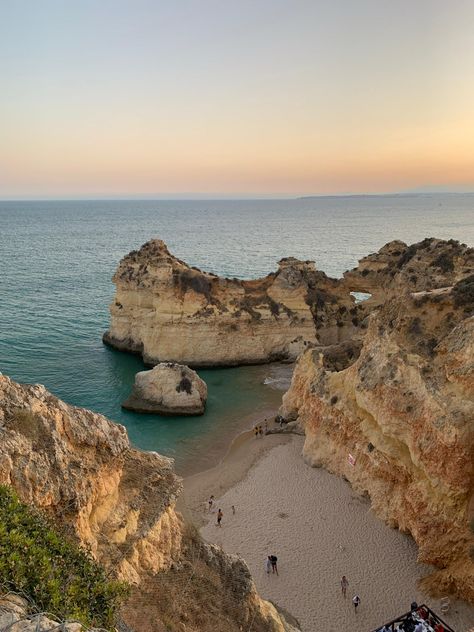 #summer #portugal #algarve #sunset Portugal Scenery, Algarve Portugal Aesthetic, Portugal Aesthetic, Albufeira Portugal, Portugal Algarve, Algarve Portugal, Algarve, Places Ive Been, Vision Board