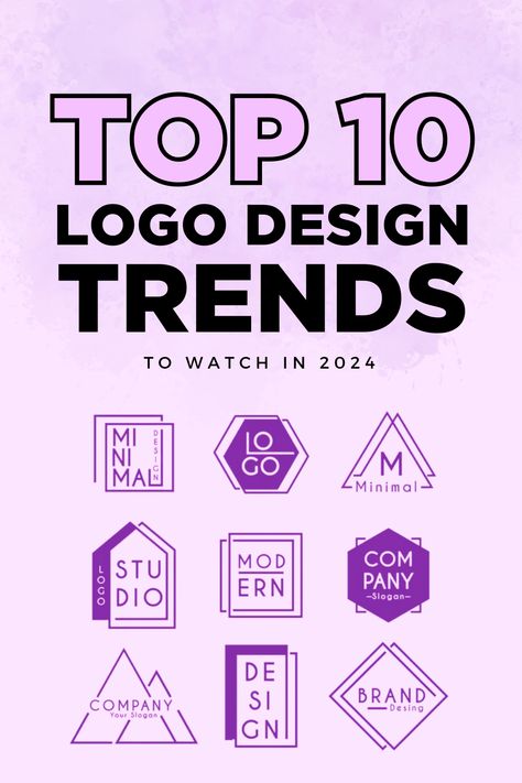 Learn about the different logo design trends that can create a memorable and strong first impression. Check out our blog now! #Logo #LogoDesign #Blog #Blogpost #BestBlogs #Article #GraphicDesign 2024 Logo Trends, Logo Trends 2024, Latest Logo Design Trends, Different Logo Design, 10 Logo Design, Top 10 Logo, Logo Trends, 10 Logo, Beautiful Websites