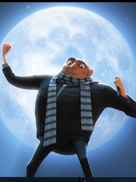 "I'm going to steel . . . *pause for effect* . . . the MOON!!* -- Gru, Despicable Me Minion Wallpaper Hd, Despicable Me Gru, Minions Fans, Despicable Me 3, Minion Movie, Orphan Girl, Despicable Me 2, Minions Wallpaper, Steve Carell