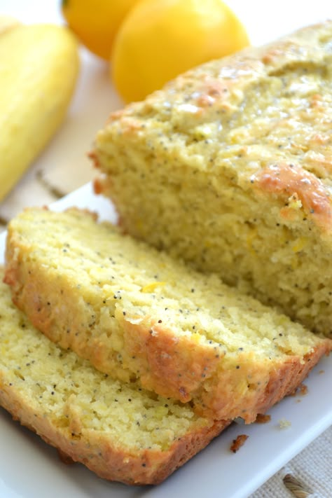 Summer Squash Lemon Bread, Yellow Squash Bread Recipe, Crookneck Squash Recipes, Summer Squash Bread, Moms Food, Field Meals, Crookneck Squash, Crisp Recipes, Squash Bread