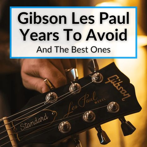 You definitely want to know which Gibson Les Paul years to avoid if you are thinking of buying one of these guitars. The difference in quality between the... Famous Guitars, Economic Model, Les Paul Guitars, Gibson Guitars, Les Paul Standard, Guitar Tips, Guitar Stuff, Music Photo, Gibson Les Paul