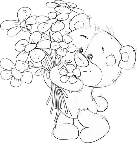 Minimalistic Tattoo Ideas, Minimalistic Tattoo, Crazy Tattoos, Tole Painting Patterns, Easy Love Drawings, Bear Coloring Pages, Hello Kitty Coloring, Watercolor Projects, Cartoon Sketches