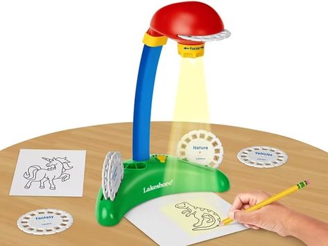 Trace & Draw Projector at Lakeshore Learning Turpin Family, Teacher Magazine, Zone 9b, Gifts Wishlist, Kid Gift Ideas, Lakeshore Learning, Magnetic Letters, Kids Art Supplies, Children Activities