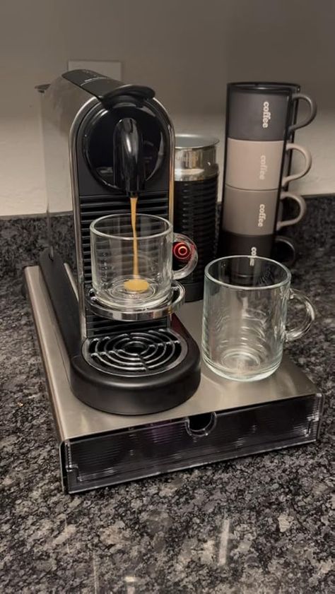 Nespresso CitiZ Coffee and Espresso Machine by De_Longhi Nespresso Coffee Machine Aesthetic, Nespresso Machine Aesthetic, Nespresso Aesthetic, Coffee Machine Aesthetic, Nespresso Citiz, Coffee Machine Nespresso, Coffee Nespresso, Machine Aesthetic, Nespresso Original