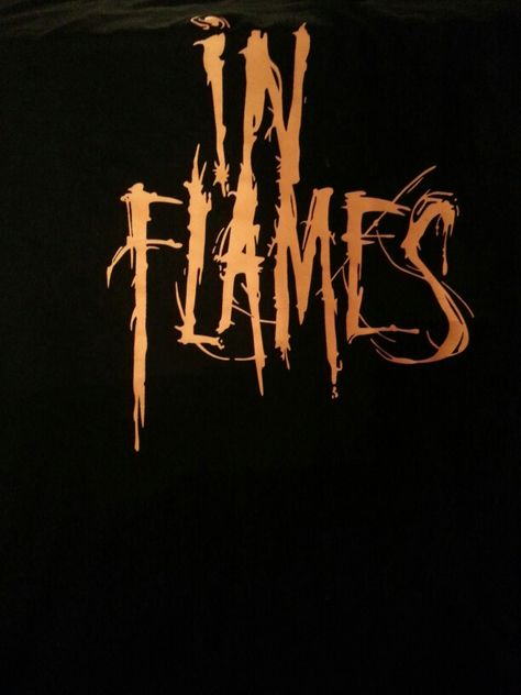 In Flames In Flames Band Wallpaper, In Flames Band, Band Wallpaper, Black Flames, Metal Health, Band Wallpapers, In Flames, Band Merch, Metal Music