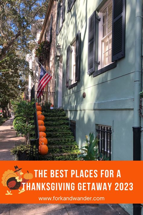 🦃 Sometimes you don't want to cook, or you want to take advantage of the long weekend and get away. 🍗 Here is a list of some of the best places to travel to this Thanksgiving. Great ideas on destinations to spend the long weekend. #thanksgivingtravel #thanksgivingdestinations #thanksgivingideas Thanksgiving Getaways, Thanksgiving Travel, Top Places To Travel, Adventure Bucket List, Destination Ideas, Travel Budget, Best Sites, Best Places To Travel, Weekend Trips