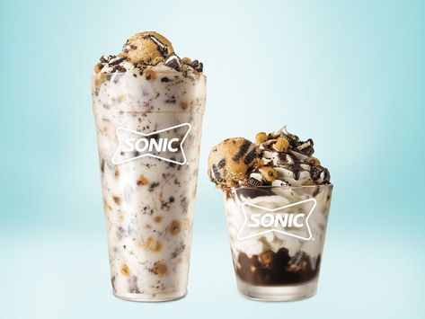 Sonic Ice Cream, Edible Cookie Dough Bites, Oreo Cookie Dough, Sonic Blast, Kid Hair, Cookie Dough Bites, Oreo Recipes, Edible Cookies, Edible Cookie Dough