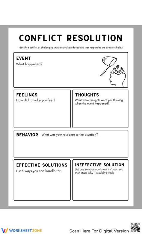 Solution Focused School Counseling, Family Therapy Activities Communication Conflict Resolution, How To Resolve Conflict, Teen Social Skills Activities, Communication Worksheets For Teens, Conflict Management Activities, Middle School Therapy Activities, Conflict Resolution Activities For Kids, Impulse Control Activities For Teens