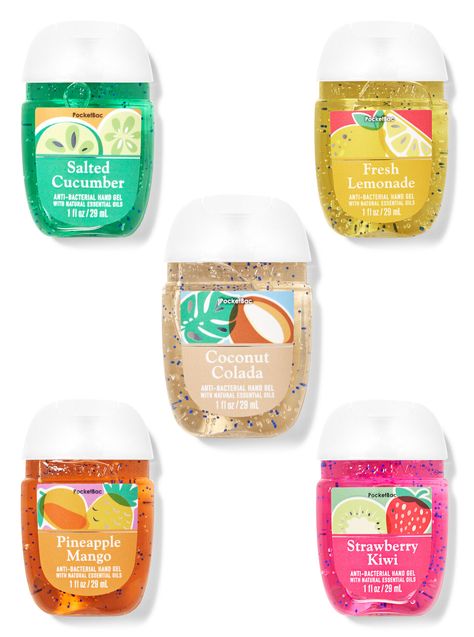 Your summer plans and these fresh and fruity scents practically go hand in hand. Infused with essential oils, shea extract, vitamin E and aloe, our skin-softening hand sanitizer kills 99.9% of most common germs, while the pocket-friendly design makes it easy to keep hands clean and conditioned on-the-go. Don't forget to add a cute holder, sold separately! Formula is 71% alcohol. Hand Sanitizer Recipe, Cute Sanitizer, Best Bath And Body Works Hand Sanitizer, Bath And Body Works Sanitizer, Sephora Hand Sanitizer, Hand Sanitizer Bath And Body Works, Cute Hand Sanitizer, Bath And Body Works Hand Sanitizer, Touch Hand Handsanitizer