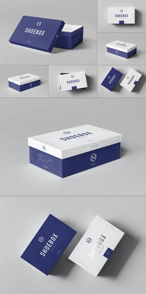 Shoe Box Design Packaging Branding, Shoes Box Packaging Design, Shoe Box Design Ideas, Shoes Packaging Design, Shoe Box Design Packaging, Shoes Box Design Ideas, Shoe Box Template, Shoebox Design, Shoe Branding