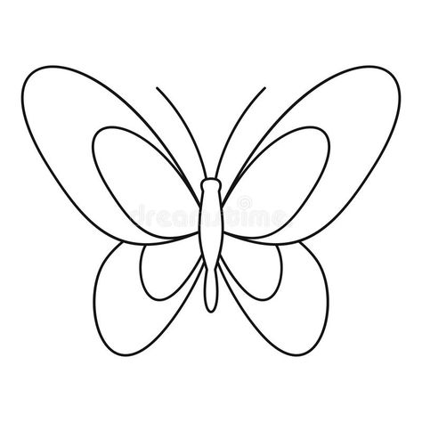 Small Butterfly Outline, Butterfly Drawing Outline, Outline Butterfly, Butterfly Icon, Butterfly Vector, Butterfly Outline, Web Illustration, Flying Butterfly, Stained Glass Patterns Free