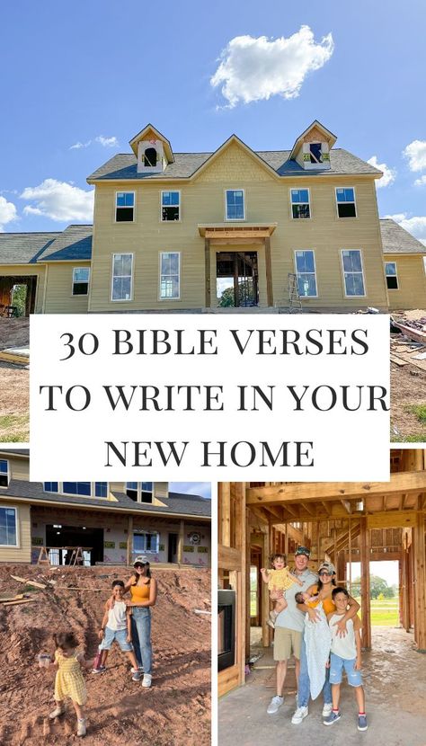 Bible Verse For Your Home, Bible Verse For New Home, Bible Verses To Write In New Home, Scripture For New House, Bible Verses For New House, Scripture For New Home Build, Bible Verse For New Home Construction, Bible Verses For Home Building, Verses For New Home