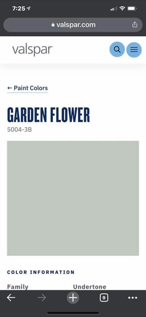 Garden Flower Valspar Paint, Valspar Garden Flower Paint, Valspar Garden Flower, Valspar Paint Colors, Flower Paint, Teen Rooms, Valspar Paint, Paint Colors For Living Room, Garden Flower