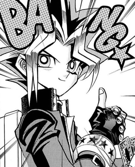 Yugioh Manga Panels, Yugioh Screenshots, Yugioh Manga, Yugi Muto, Yugioh Yami, Yami Yugi, Stuff And Thangs, Art Style Inspiration, Pokemon Pictures