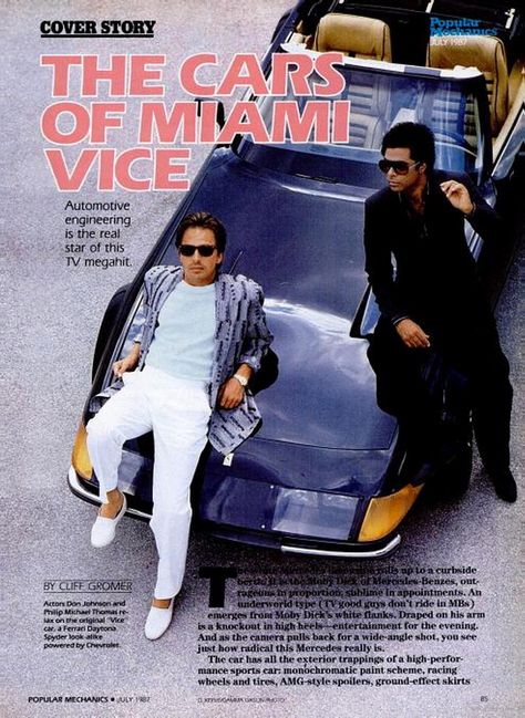 The Cars of Miami Vice Renault 5 Turbo, 80s Tv, Michael Thomas, Tv Cars, Don Johnson, New Retro Wave, Miami Vice, Old Tv Shows, Cars Movie