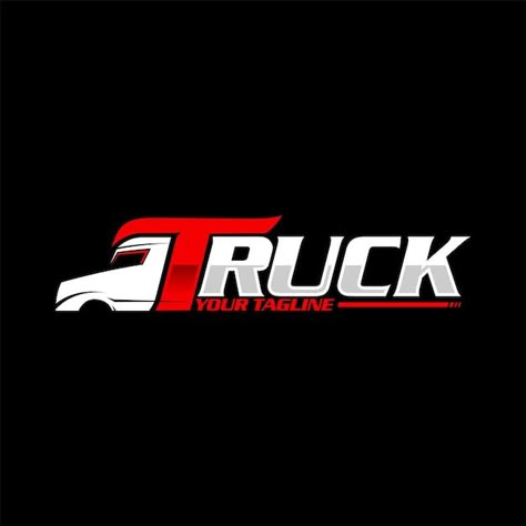 Truck Logo, Trucking Logo, Truck Logo Design Graphics, Trucking Business Logo, Tow Truck Logo, Semi Truck Logo Design Ideas, Trailer Logo, Transportation Logo, Truck Repair