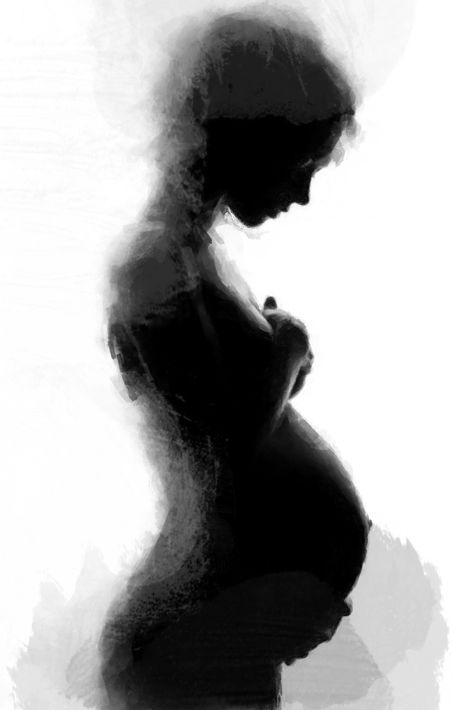 pregnant woman Pregnancy Drawing Sketches, Drawing Pregnant Women, Pregnancy Art Drawing, Pregnant Woman Painting, Pregnant Woman Drawing, Pregnant Painting, Pregnant Drawing, Pregnancy Painting, Art Pregnant Woman