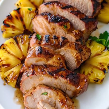 Pineapple Pork Tenderloin Pork Tenderloin And Pineapple Recipes, Hawaiian Pork Recipes, Pork And Pineapple Recipes, Hawaiian Pork Tenderloin, Pineapple Pork Tenderloin, Pork Tenderloin With Pineapple, Pork Loin Oven, Hawaiian Pork, Crockpot Pork Tenderloin