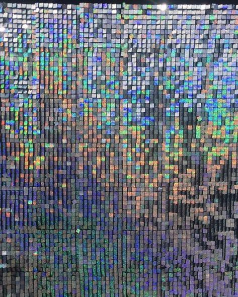 Sequin Backdrop | Happycakies Imvu Wallpaper, Onda Disco, Imvu Textures, Sequin Wall, Senior Student, Sequin Backdrop, Shimmer Wall, Prom Theme, Rainbow Pastel