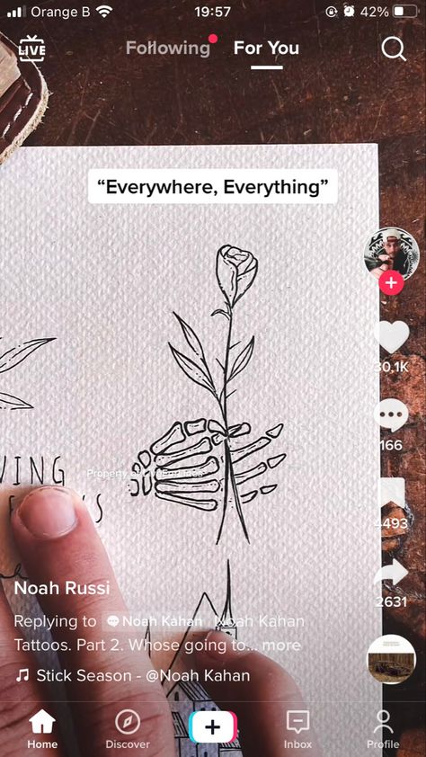 Everywhere Everything Noah Kahan Tattoo, Growing Sideways Noah Kahan Tattoo, Growing Sideways Noah Kahan, Noah Kahn Tatoos, Everywhere Everything Noah Kahan, Noah Kahan Tattoo, Growing Sideways, Everything Tattoo, Noah Kahan