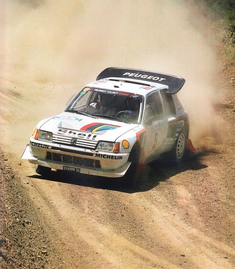 "Lost the power steering. And the car caught fire. But otherwise ok." - Juha Kankkunen winning Acropolis 1986 on his first try. Hillman Avenger, Rally Car Racing, Initial D Car, Rally Raid, Peugeot 206, Adventure Car, Peugeot 205, Paris Dakar, Trophy Truck