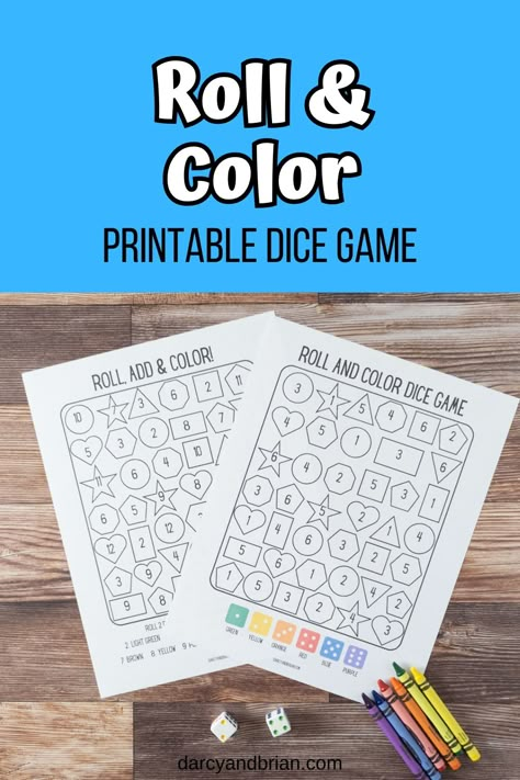 Dice games for kids