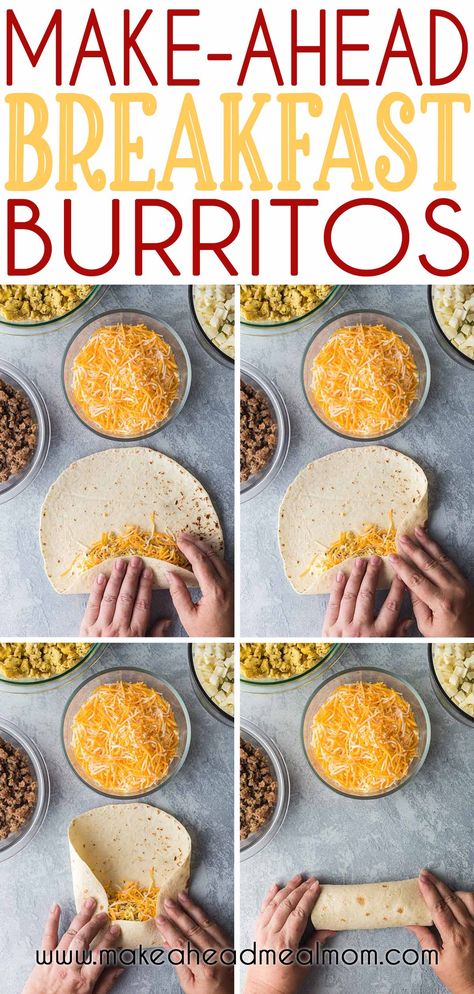 Mealprep Breakfast Burrito, How To Meal Prep Breakfast Burritos, Real Fast Burritos, Freezer Breakfast Burritos Hashbrowns, Homemade Breakfast Burritos Frozen, Can You Freeze Omelets, Breakfast Burrito Make Ahead, Food Prep Breakfast Burritos, Diy Breakfast Burritos