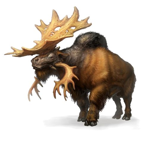 Moose mutant. Unknown Artist, minor photoshop work by Brumby Beast Creature, Fantasy Animals, Fantasy Beasts, Creature Drawings, Monster Concept Art, Alien Creatures, Fantasy Monster, Fantasy Creatures Art, Creatures Art