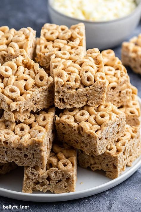 Easy Refrigerator Pickled Beets - Belly Full Cheerios Bars, Cheerio Treats, Peanut Butter Cheerio Bars, Honey Cereal, Cereal Bars Recipes, Homemade Bbq Sauce Recipe, Biscoff Cookie Butter, Oat Cereal, Cereal Bar