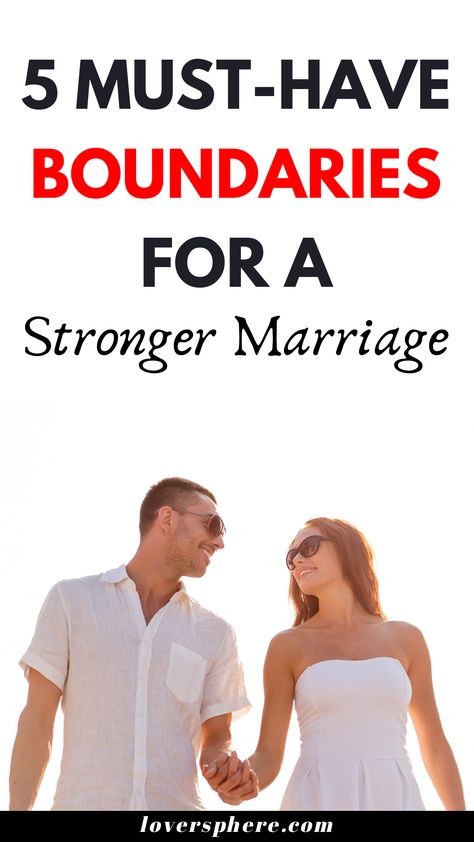 Setting boundaries in marriage is a healthy way to protect your marriage from issues. If you are looking for marriage advice on how to set the right boundaries for your marriage, check out these 5 must-have boundaries for a stronger marriage. These marriage boundaries will help you have a happy marriage and avoid unneccessary issues with your partner. Marriage boundaries that fosters a stronger marriage Healthy Boundaries For Couples, Tips For A Healthy Marriage, Rules For Marriage, Setting Boundaries In Marriage, Examples Of Boundaries In Marriage, Boundaries For Relationships, Marriage Boundaries List, Relationship Boundaries List, Protecting Your Marriage