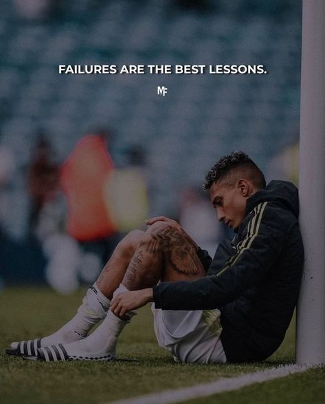 Soccer Player Quotes, Inspirational Football Quotes, Best Gym Quotes, Famous Boy, Football Motivation, Athlete Quotes, Action Quotes, Soccer Inspiration, Good Insta Captions