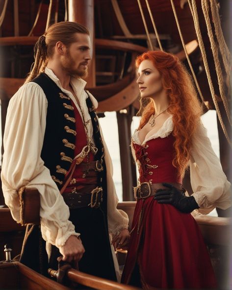 Couples Template, Pirate Couple, Romance Book Covers Art, Character Inspiration Male, Romance Book Covers, Book Cover Art, Matching Outfits, Romance Books, Book Covers