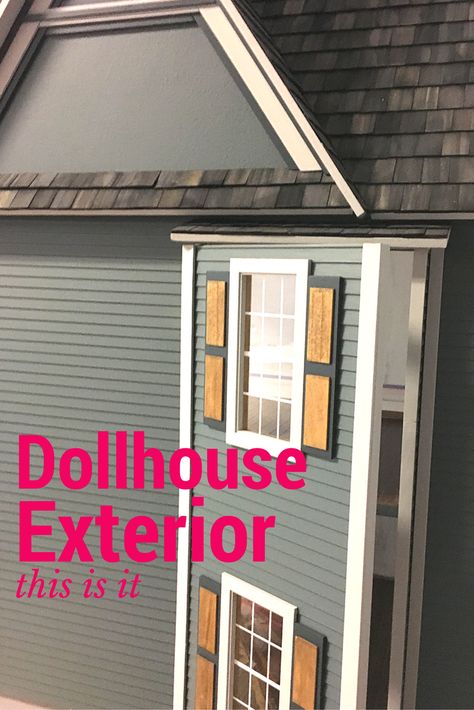 Dollhouse Makeover Diy Ideas, Real Good Toys Victoria’s Farmhouse, Dollhouse Exterior Ideas Diy, Victoria's Farmhouse Dollhouse Interior, Dollhouse Diy Build, Victoria's Farmhouse Dollhouse, Victoria Farmhouse, Dollhouse Exterior Ideas, Victorias Farmhouse